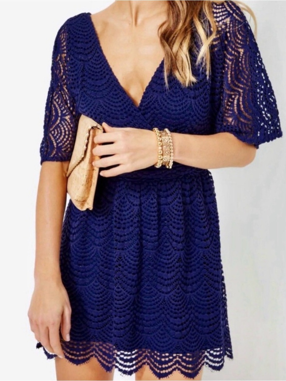 NWT Lilly Pulitzer Navy skort romper size M